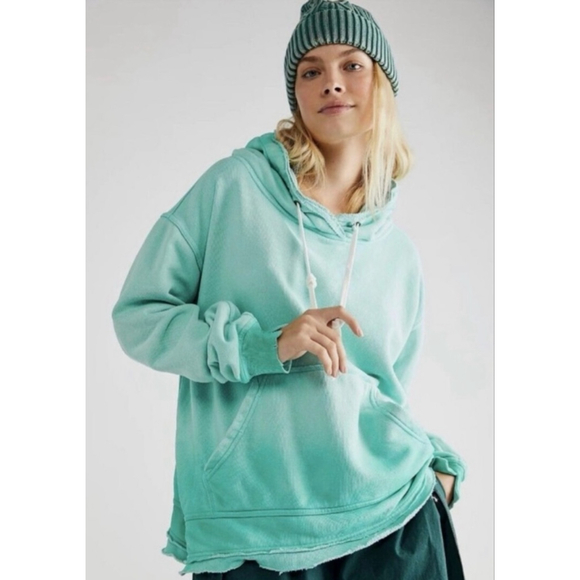 We the free Tops - We The Free Free People Zuma Hooded Sweatshirt Size Medium NWOT IR